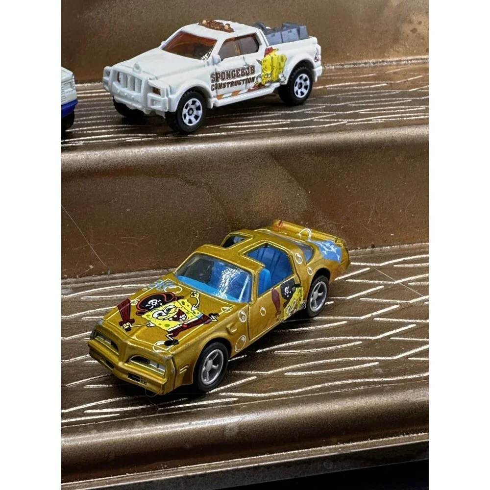 Racing‎ Champions SpongeBob SquarePants Nickelodeon Matchbox Lot 4 Diecast Cars